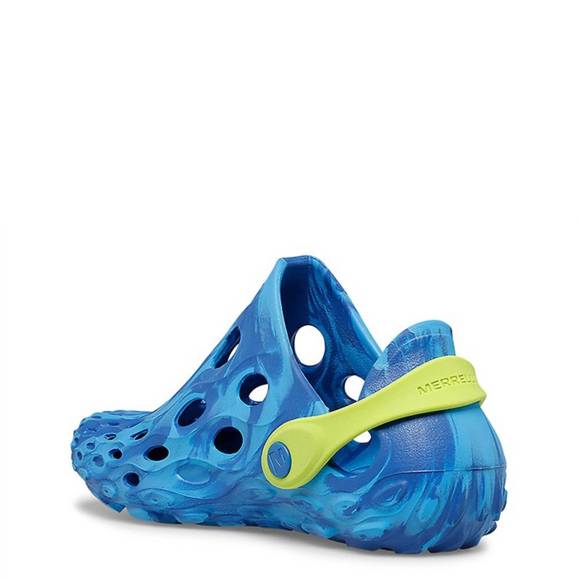 NEW MERRELL boy's hydro moc shoe in blue - Picture 2 of 3